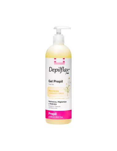 Depilflax 100 gel avant épilation 500 ml 