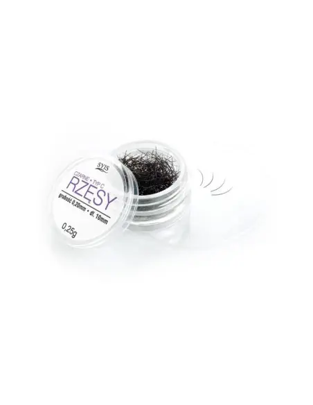 Syis - pestañas C 0,20 x 10 mm 0,25 g 