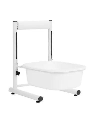 Höhenverstellbare Pediküre-Ablage, weiß
