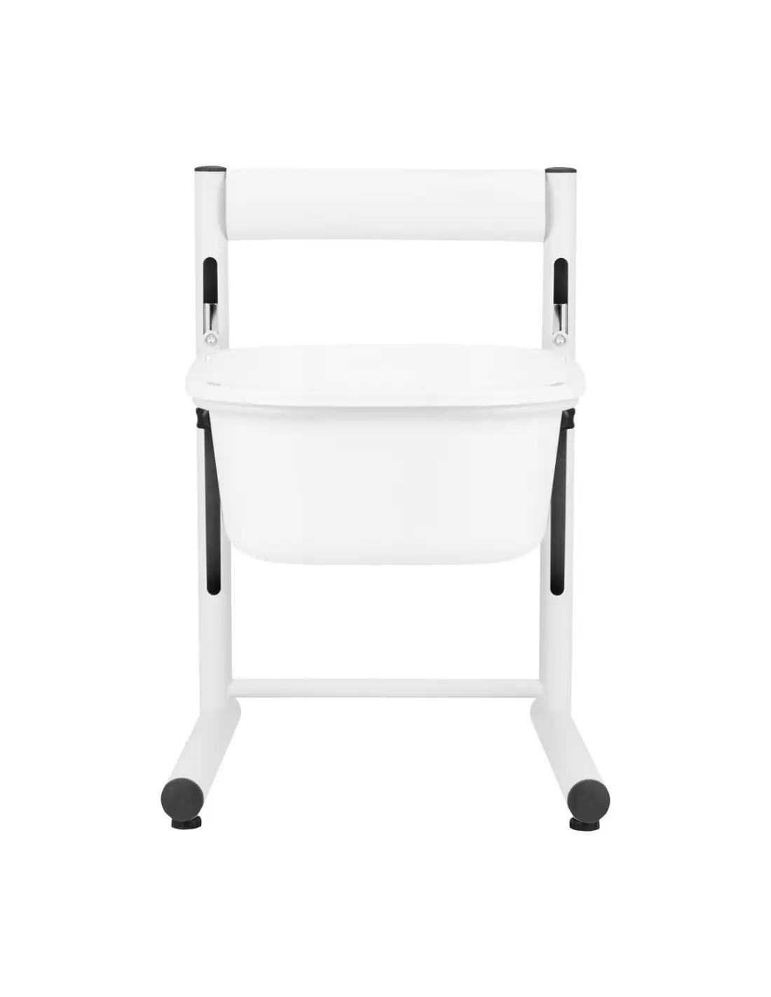 Plateau de pédicure réglable en hauteur, blanc 