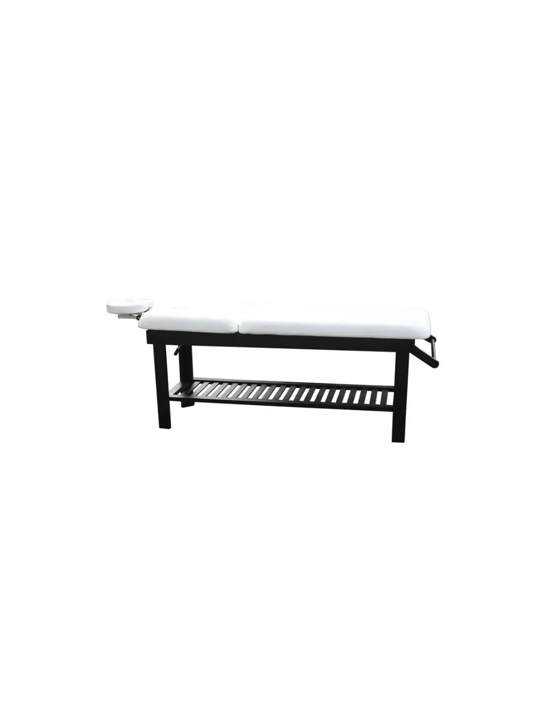 Table de Massage 2216.A26.DB Table massage fixe 2 plans bois couleur wengé