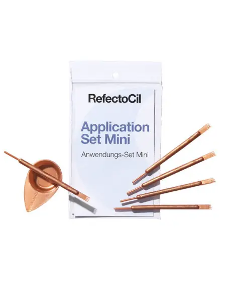 Set de aplicación Refectocil mini oro rosa 