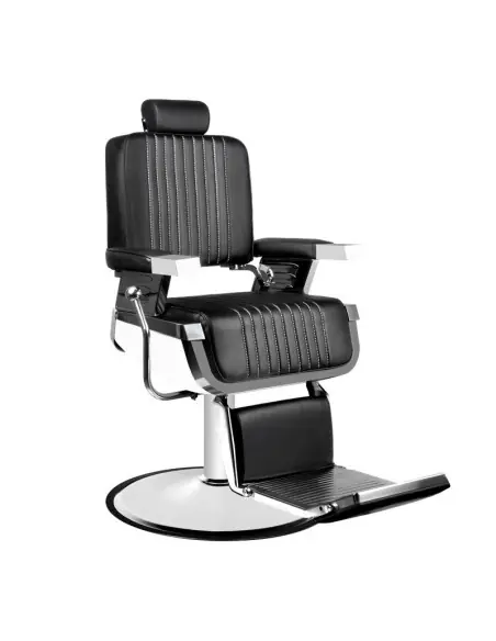 Silla de barbero Royal x negra