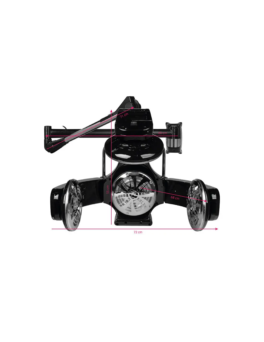 Gabbiano infrazon colgante 868A negro 
