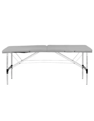 Lettino da massaggio pieghevole comfort in alluminio Activ Fizjo 2 segmenti grigio