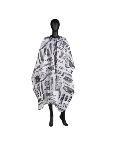 Cape de coiffure J-05 blanche 