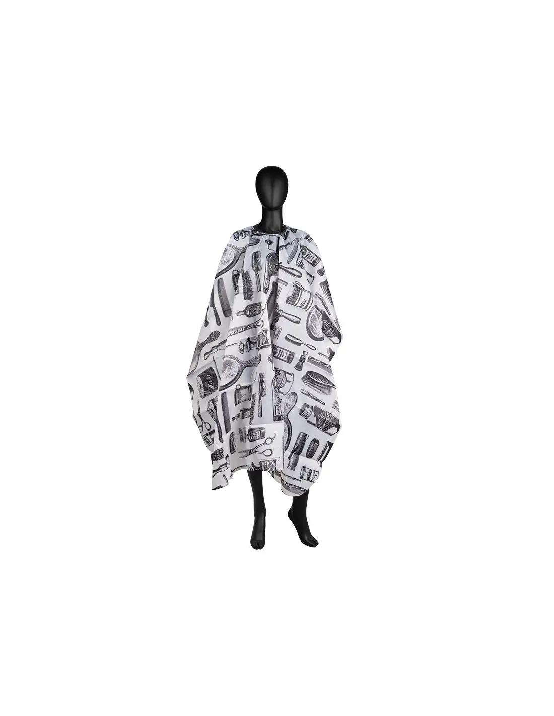 Cape de coiffure J-05 blanche 