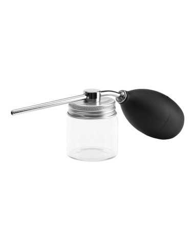 Barber spray for talcum powder