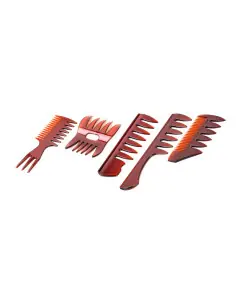 Jeu de peignes à dents larges 5 pcs