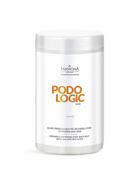 Farmona sal de baño para pies con ácido podológico fuertemente suavizante con ácidos AHA y BHA 1400 g
