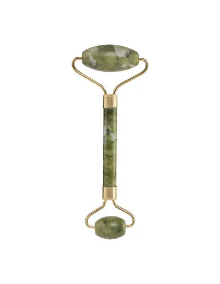 Masajeador de rodillos de jade verde