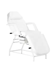 Fauteuil cosmétique 557A avec cuvettes blanc