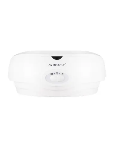 Conjunto de máquina de depilação Activeshop 300W branco XXL