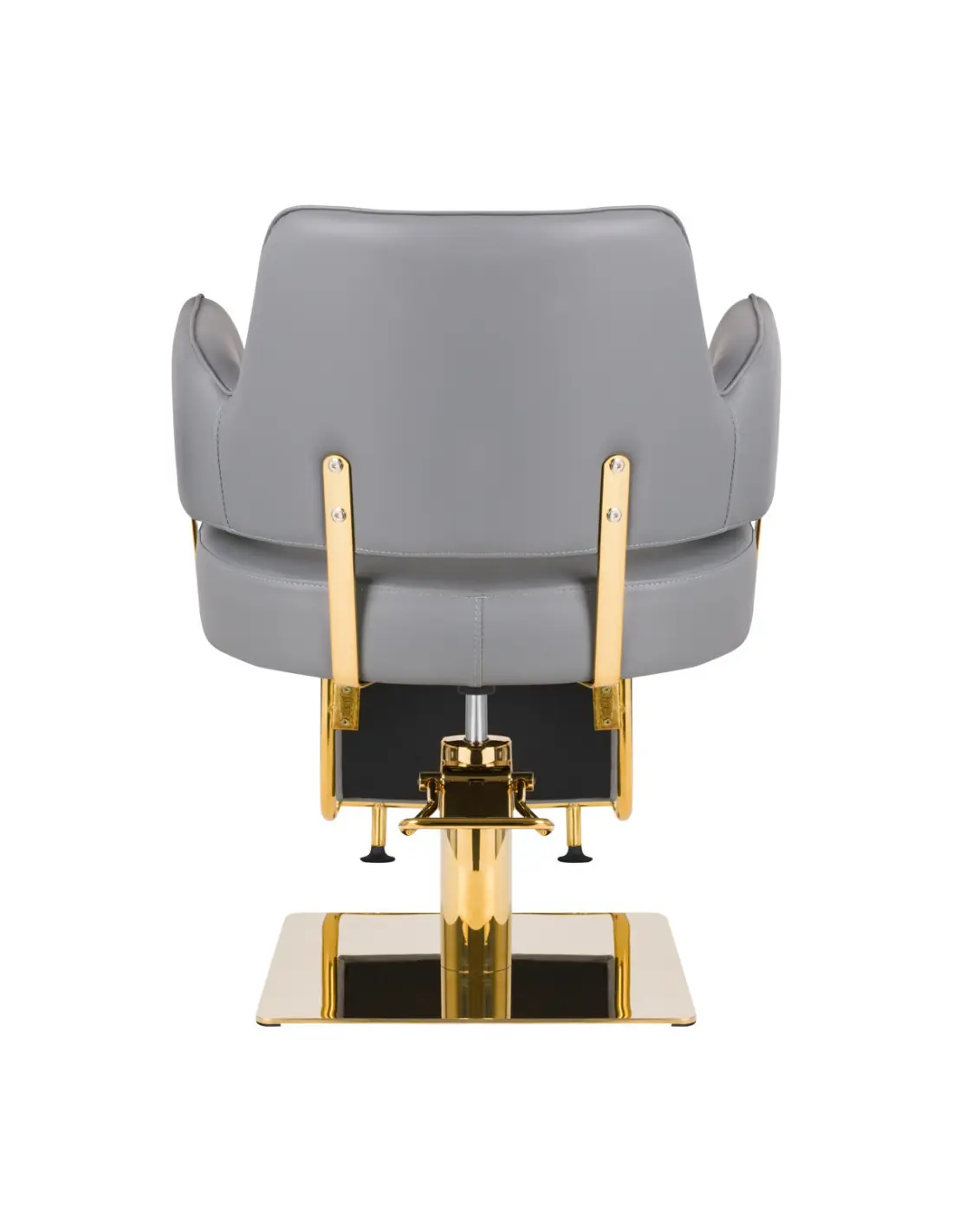 Sillón de peluquería Gabbiano Linz oro gris 