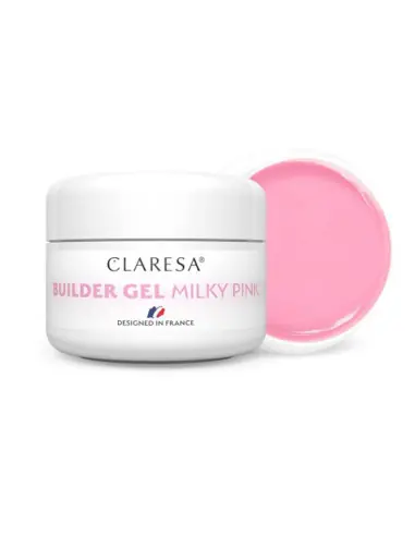 CLARESA BUILDING GEL Milky Pink -25g 