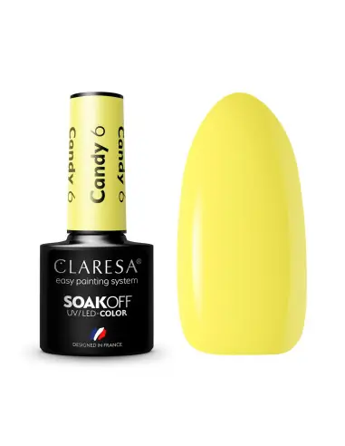 CLARESA Vernis Hybride CANDY 6 -5g 