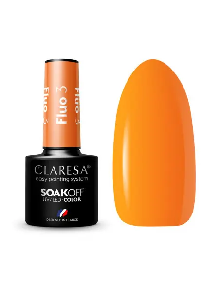 CLARESA barniz híbrido FLUO 3 -5g