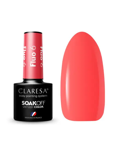 CLARESA FLUO 6 hybrid varnish -5g 