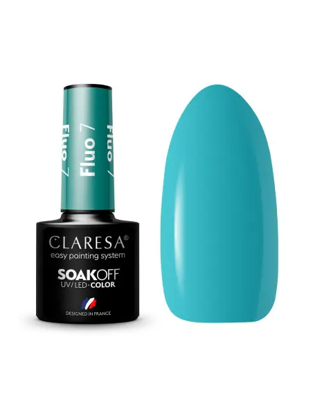CLARESA barniz híbrido FLUO 7 -5g