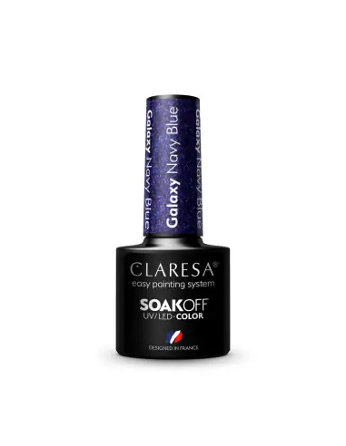 CLARESA Gel Vernis Galaxie Bleu Marine 5g 