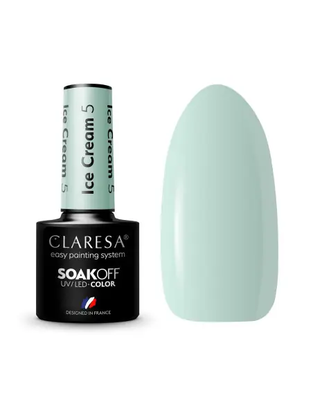 CLARESA barniz híbrido Helado 5 -5g
