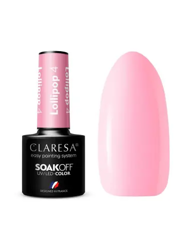 Vernis à ongles hybride CLARESA LOLLIPOP 4-5g 