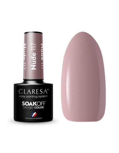 CLARESA Hybrid-Nagellack NUDE 117 -5g 
