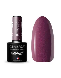 Vernis semi-permanent claresa rose 553 -5g