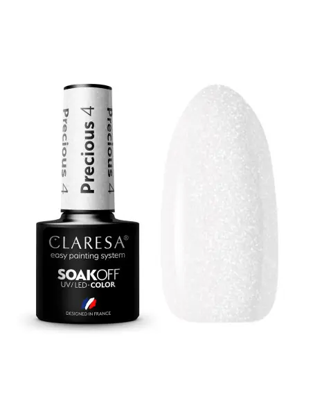 CLARESA Precious PS4 esmalte de uñas híbrido 5 ml