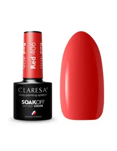 Claresa semipermanenter Nagellack Rot 406 5g