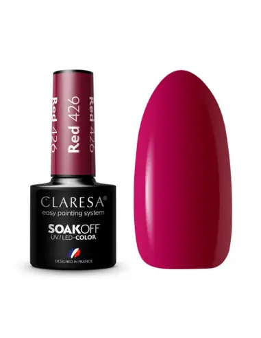 Vernis hybride CLARESA RED 426 -5g 
