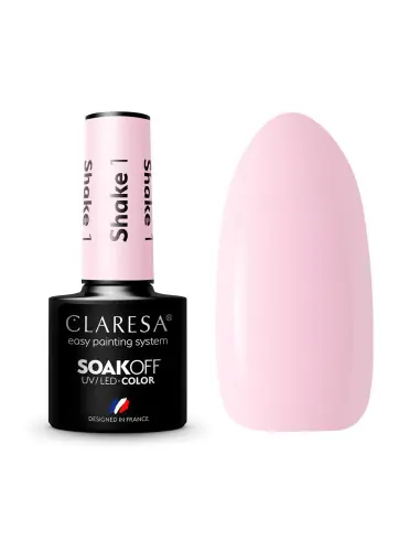 CLARESA SHAKE 1 Hybrid Nail Polish -5g 