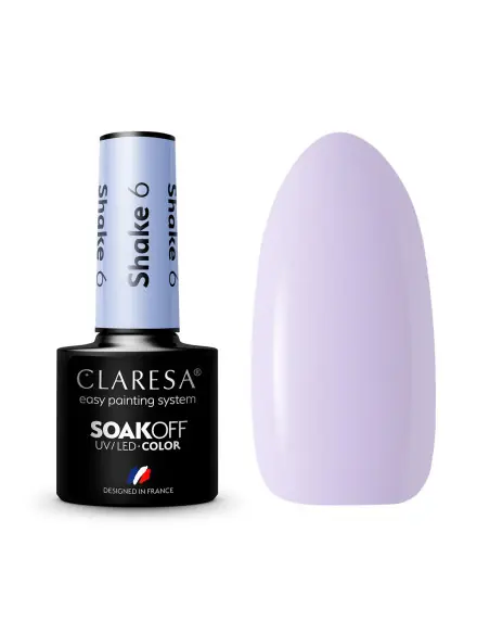 CLARESA Lakier hybrydowy SHAKE 6- 5g 
