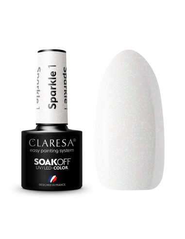 CLARESA Lakier hybrydowy SPARKLE 1 -5g 