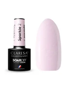 Claresa semi-permanent nail polish sparkle 2 -5g