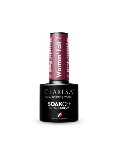 CLARESA Vernis à ongles hybride WARMINFALL 7 -5g 