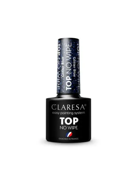 CLARESA Top No Toallita 5g Azul Purpurina