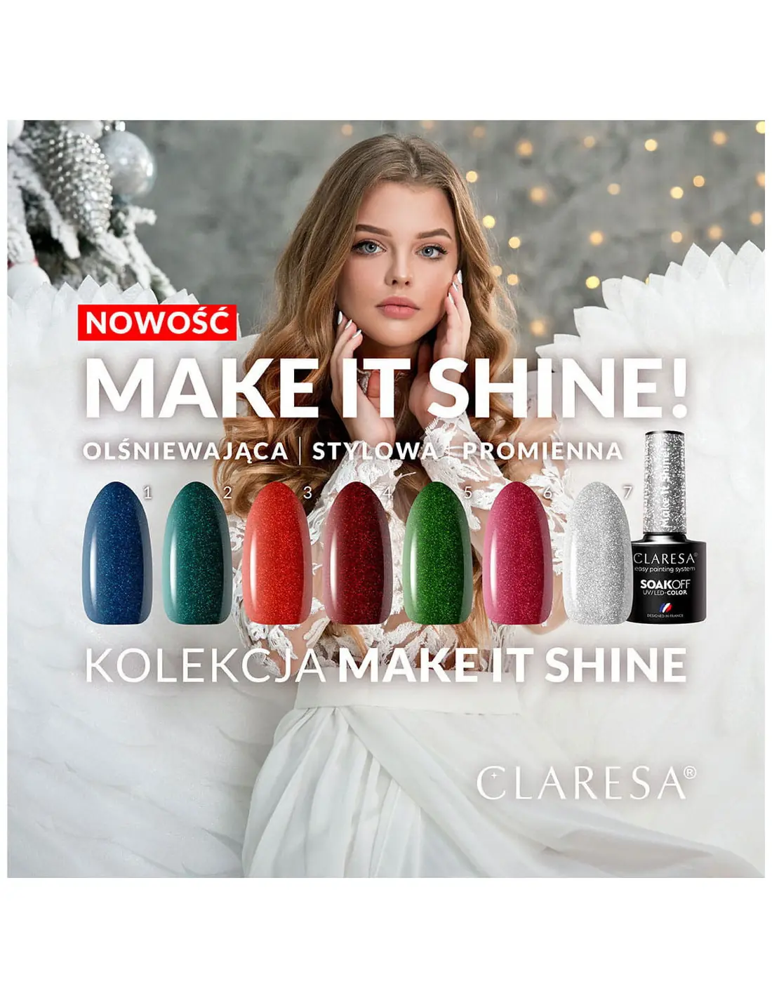 CLARESA Make it shine! 7 -5g 