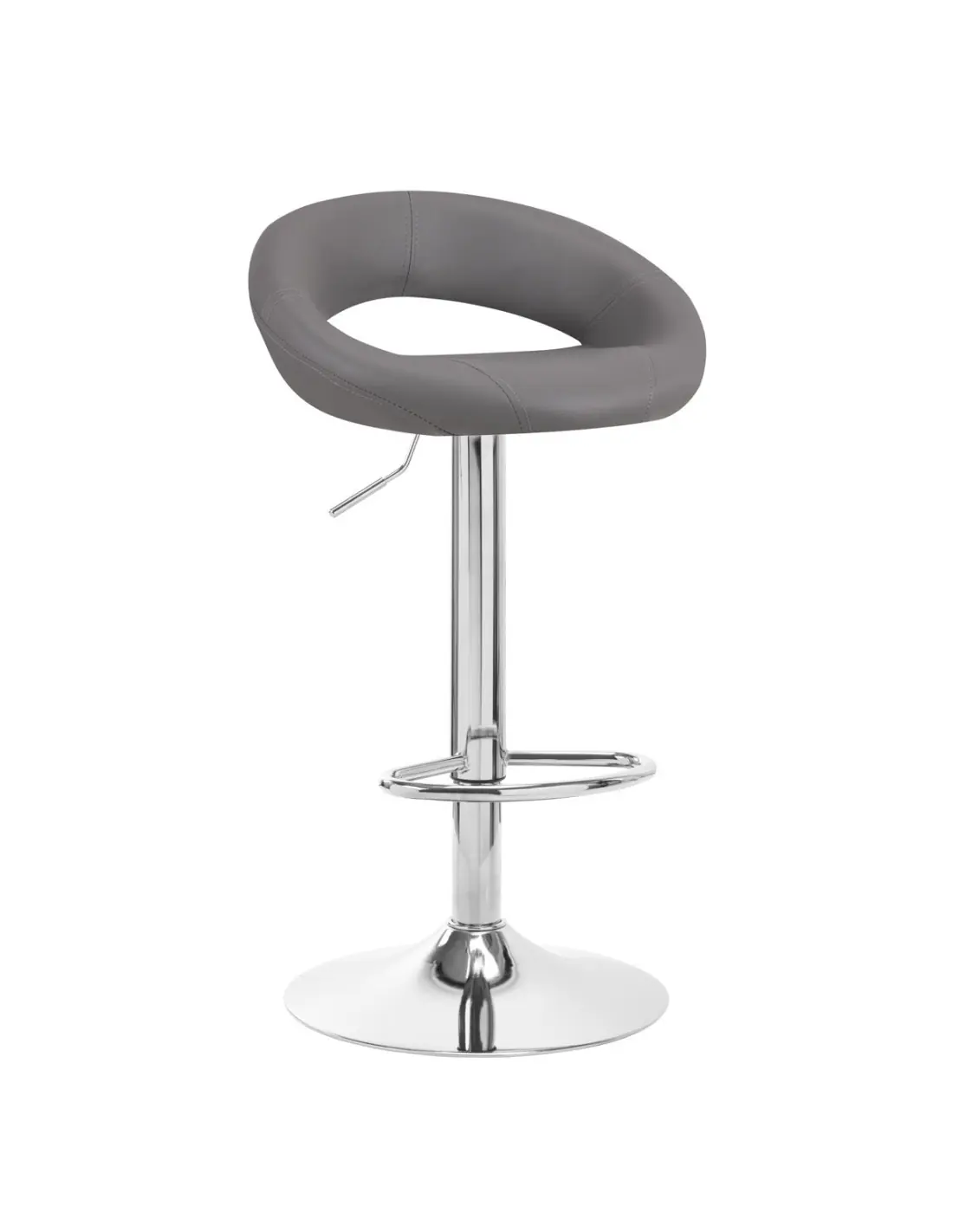 4Rico Taburete alto QS-B10 gris