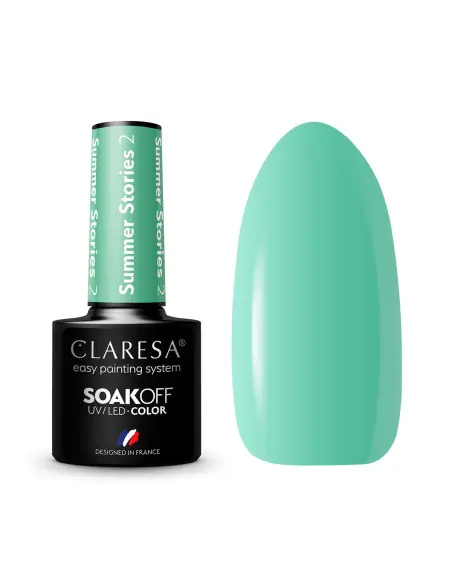 CLARESA barniz híbrido SUMMER STORIES 2 -5g