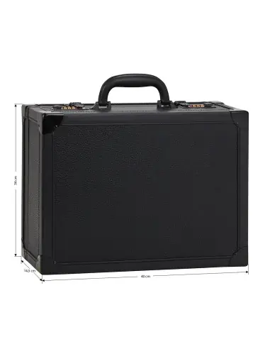 Valise barbier noire 