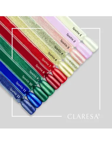 CLARESA Vernis à ongles hybride SPARKLE 12 -5g 