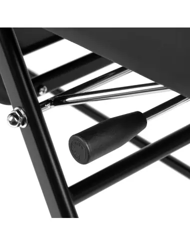 Fauteuil cosmétique 557A avec cuvettes noir 