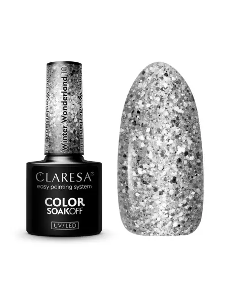CLARESA Lakier hybrydowy Winter Wonderland 10 - 5g 