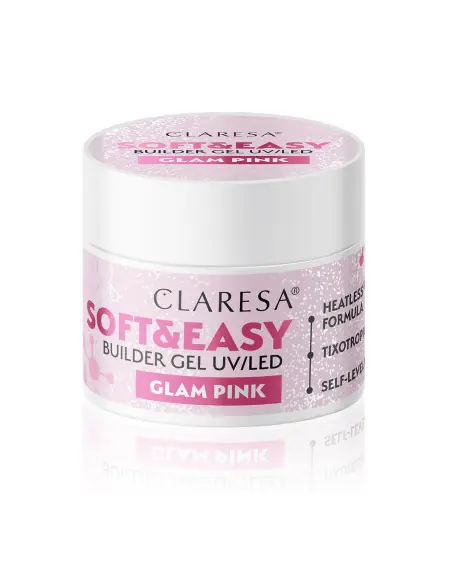 Claresa gel constructor Soft&Easy rosa glam 12 g