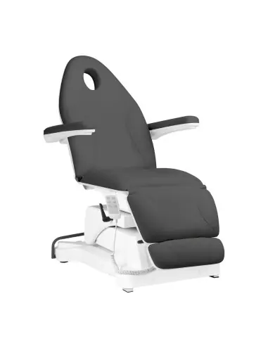 Fauteuil cosmétique électrique Sillon Basic 3 moteurs. gris tournant 
