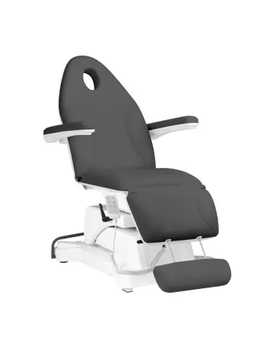 Fauteuil cosmétique électrique Sillon Basic 3 moteurs. gris tournant 
