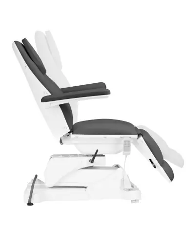 Fauteuil cosmétique électrique Sillon Basic 3 moteurs. gris tournant 