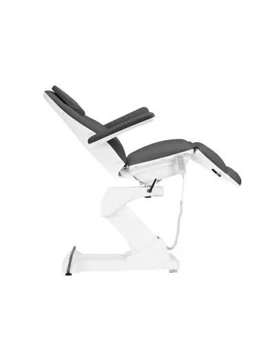Fauteuil cosmétique électrique Sillon Basic 3 moteurs. gris tournant 