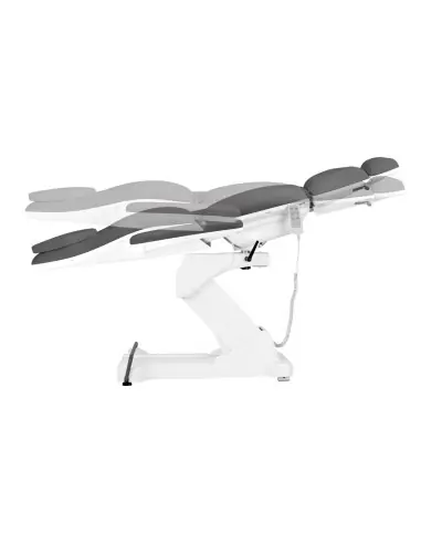 Fauteuil cosmétique électrique Sillon Basic 3 moteurs. gris tournant 